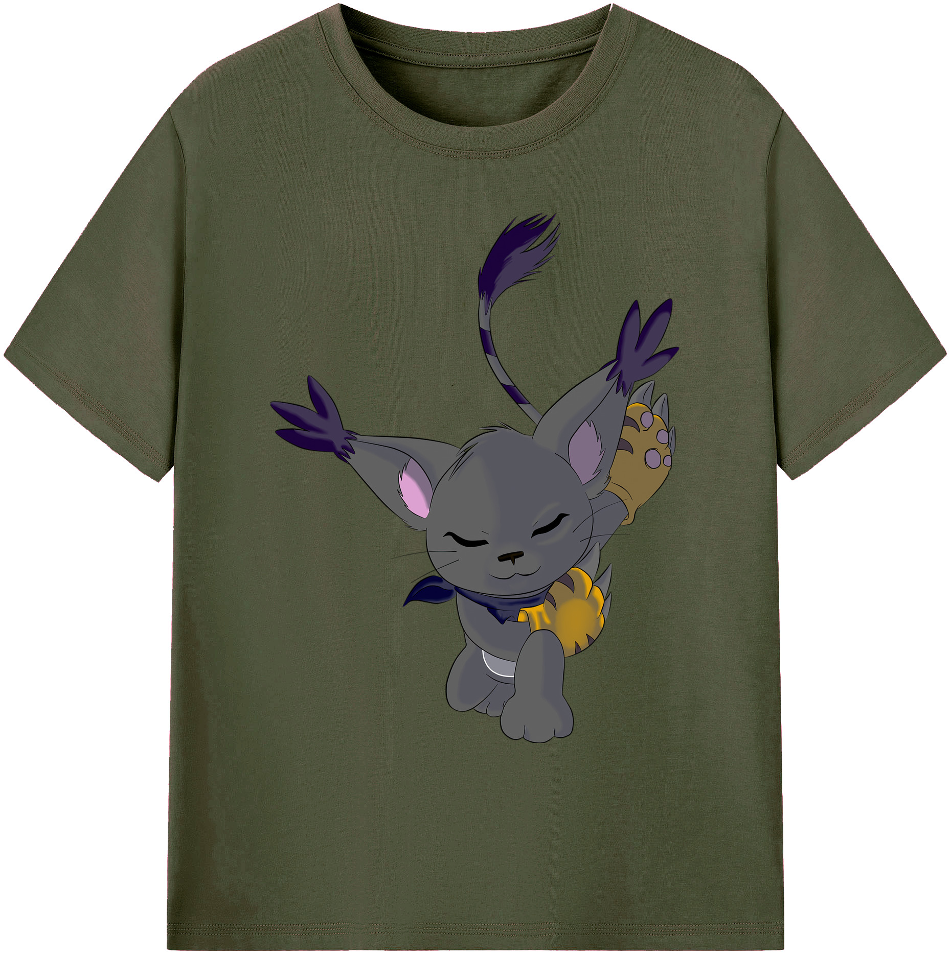 （画像用） Digimon デジタルモンスター/デジモン 綿100％ メンズ半袖Tシャツ｜肌触りやわらか＆通気性